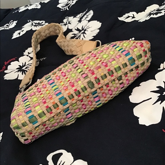 The SAK Multi Colored Woven Bag/Clutch - Picture 4 of 9